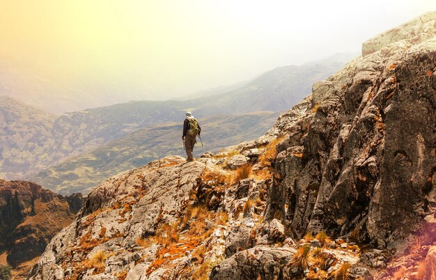 Caminata en Bolivia