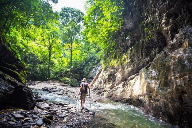 Caminata por el cañón