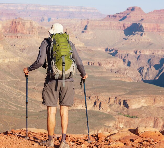 Caminata en el Gran Cañón