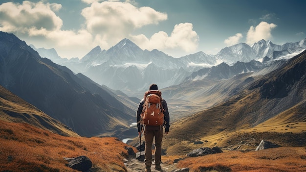 Caminata de montaña Documentación del viaje Regla de los tercios Experiencias de acampada