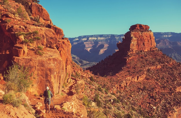 Caminata en el Parque Nacional del Gran Cañón