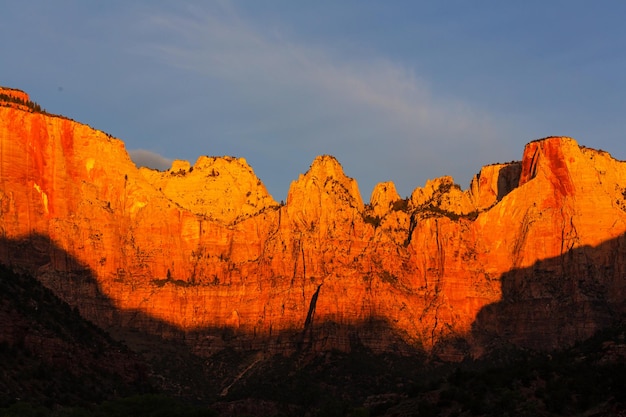 Caminata en el Parque Nacional Zion