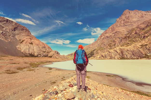 Caminata en la patagonia