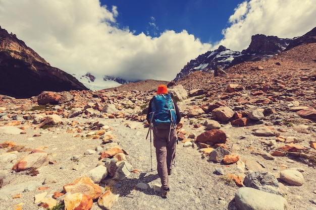 Caminata en la patagonia