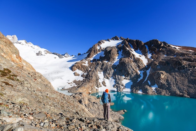 Caminata en la patagonia