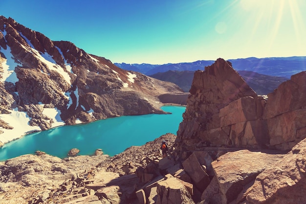 Caminata en la patagonia