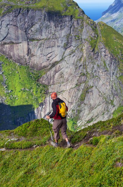 Caminhada em Lofoten