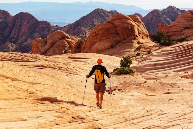 Caminhada em utah