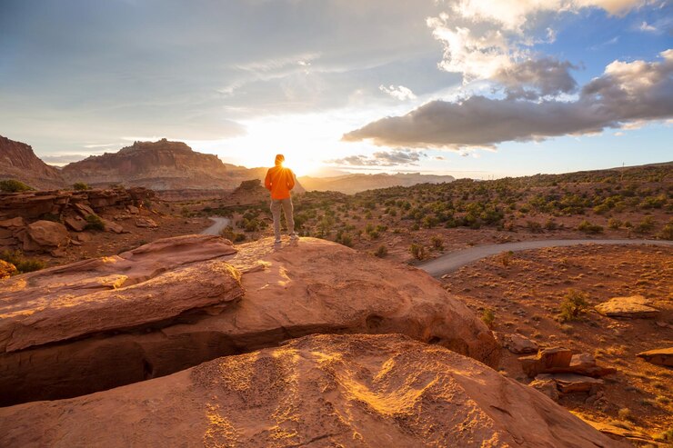 Caminhada em Utah