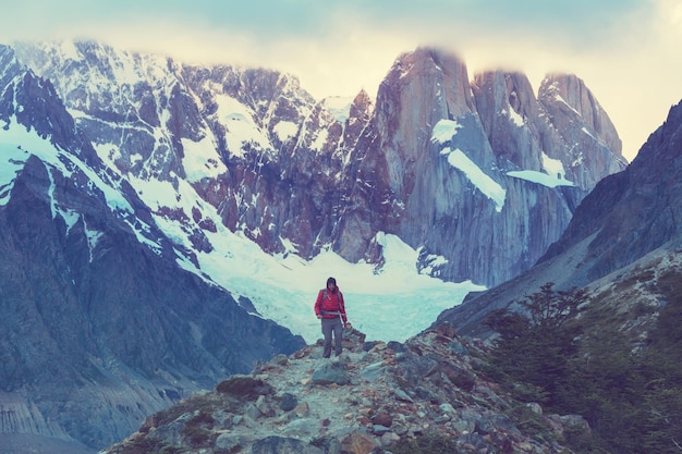 Caminhada na Patagônia