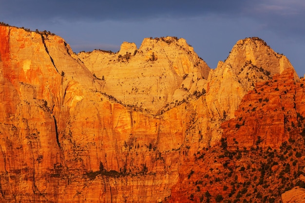 Caminhada no Parque Nacional de Zion