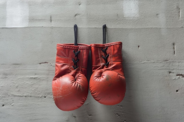 Caminho de luvas de luta de boxe Gerar Ai