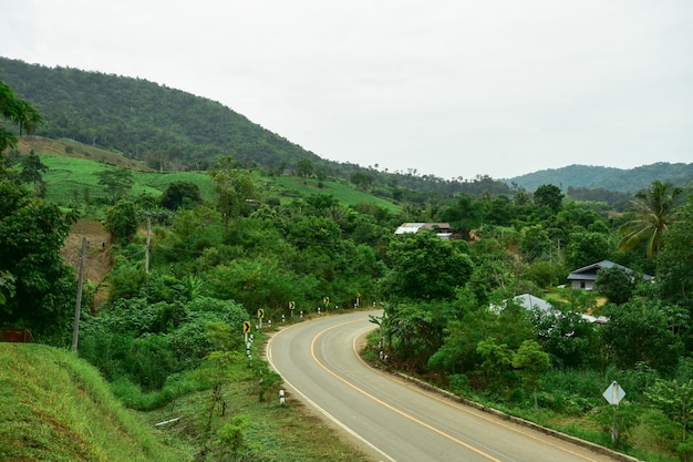 Caminho do vale do meio.