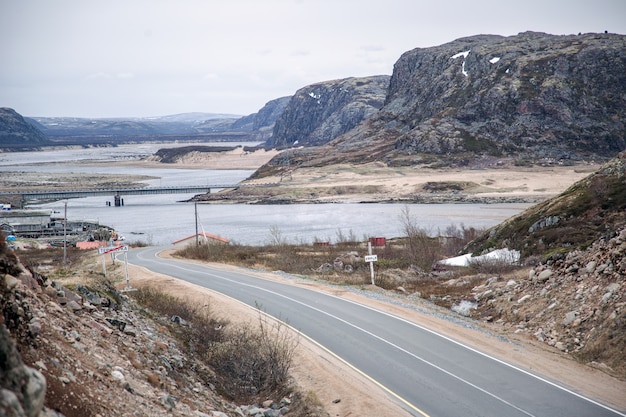 El camino al mar en el círculo polar