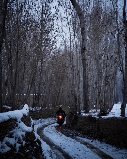 Foto en el camino bamyan afganistán