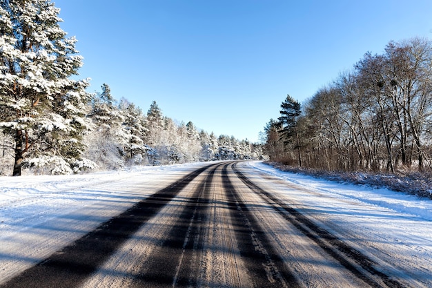 Camino de invierno