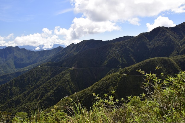 Camino de la muerte Camino de la Muerte Yungas Carretera Norte entre La Paz y Coroico Bolivia