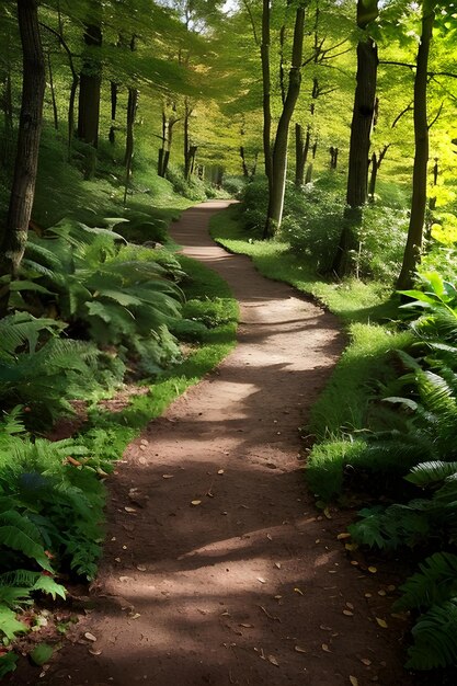 Camino en la naturaleza