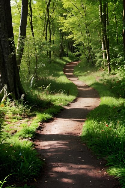 Camino en la naturaleza