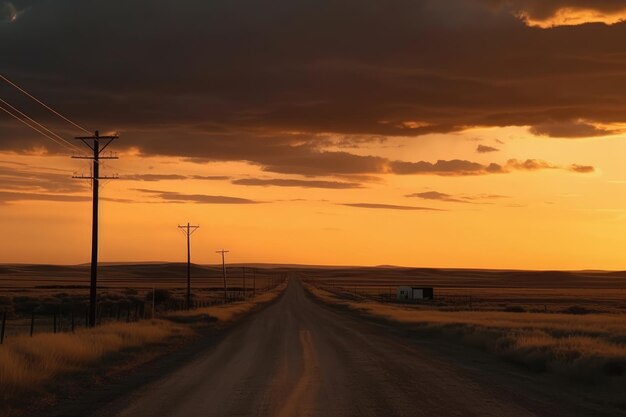 Un camino que tiene la palabra autopista en él