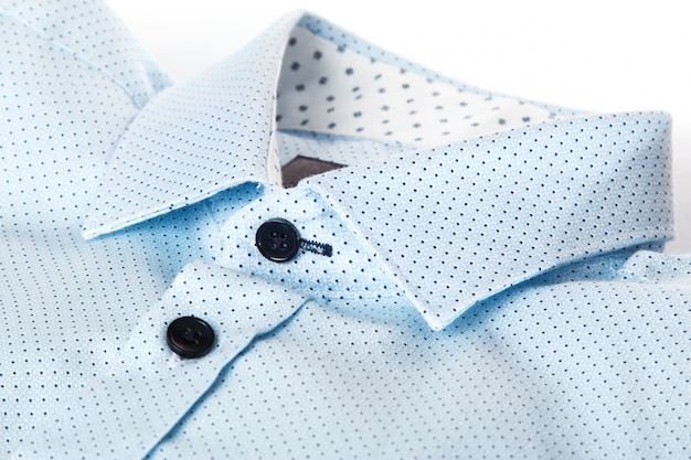 Camisa azul elegante