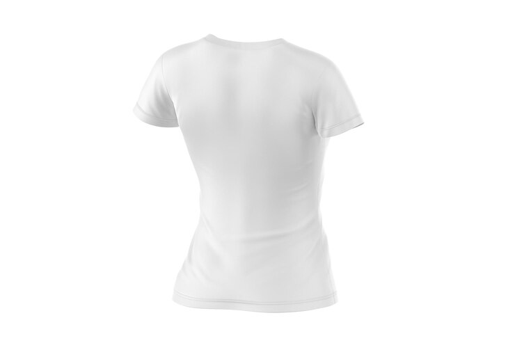 Camisa branca com a palavra 'no' on it