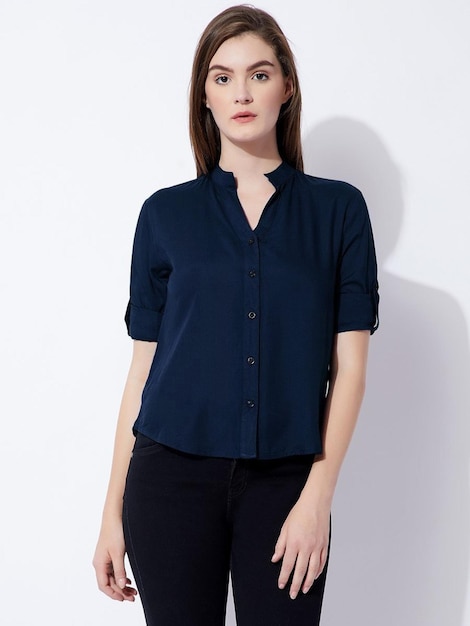 camisa de moda feminina