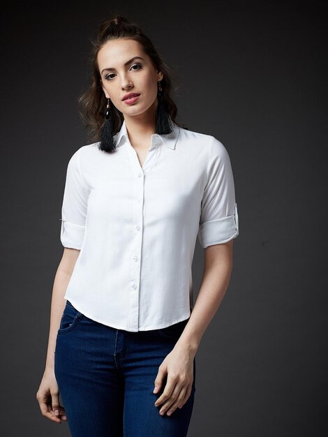 Camisa de moda feminina