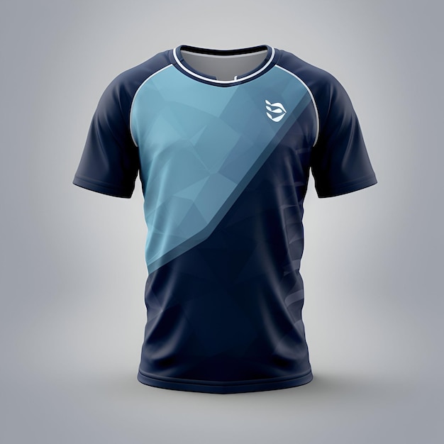 camisa deportiva aislada de fondo gris