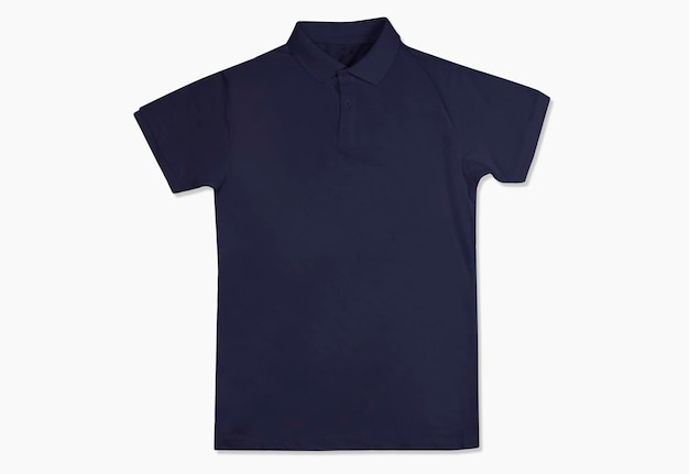 Camisa pólo preta para maquete