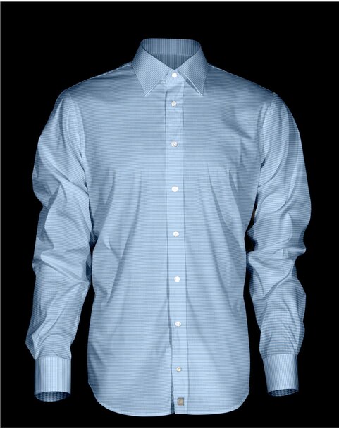 Foto camisa premium masculina formal com ajuste deslizante