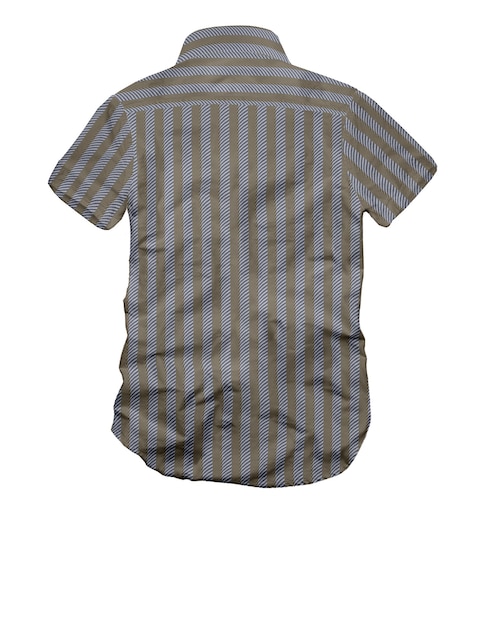 Camisa con textura ilustrada en 3D con un acabado fácil de cuidar