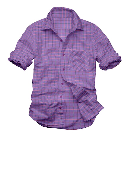 Camisa xadrez com estampa xadrez roupas da moda masculina