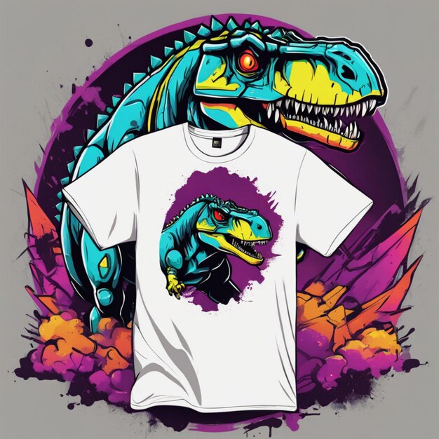 La camiseta de la aventura de los dinosaurios de la majestad jurásica