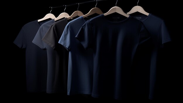 Camiseta azul oscuro