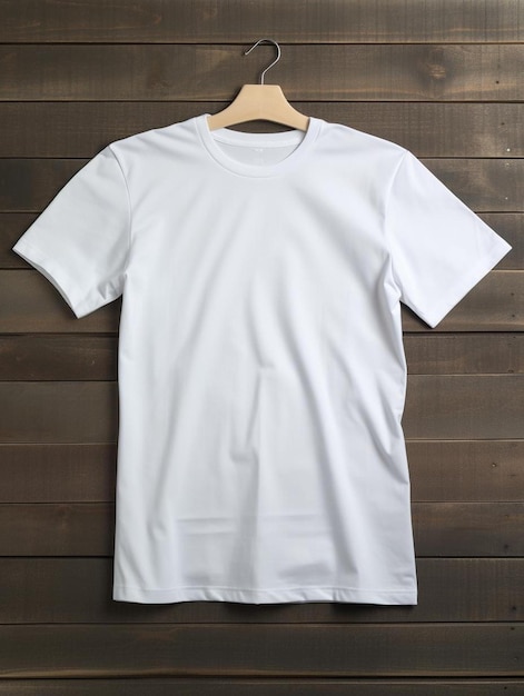 camiseta blanca con cuello blanco