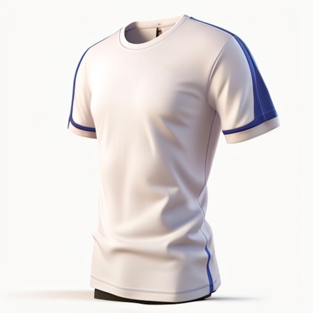 Camiseta blanca para maqueta