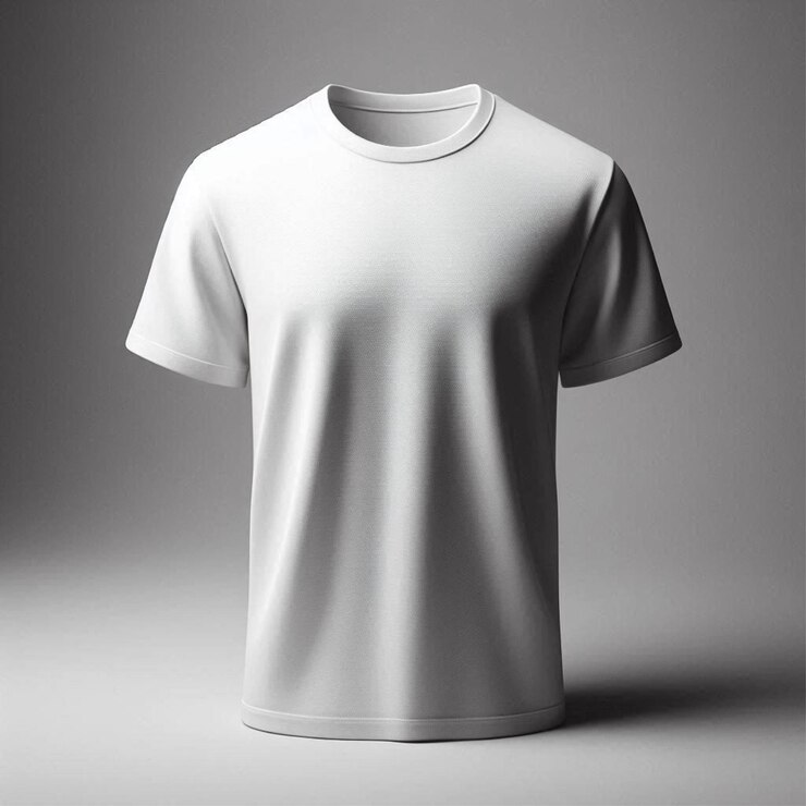 una camiseta blanca de maquillaje