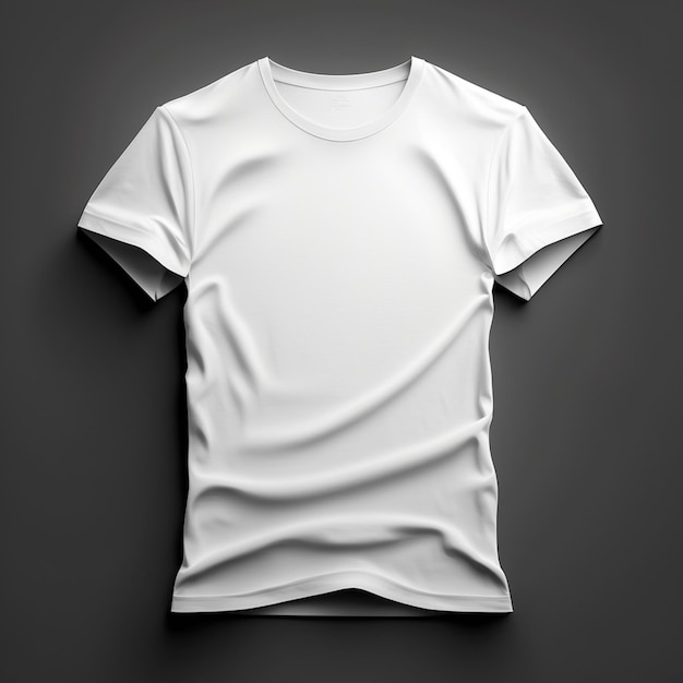 Una camiseta blanca