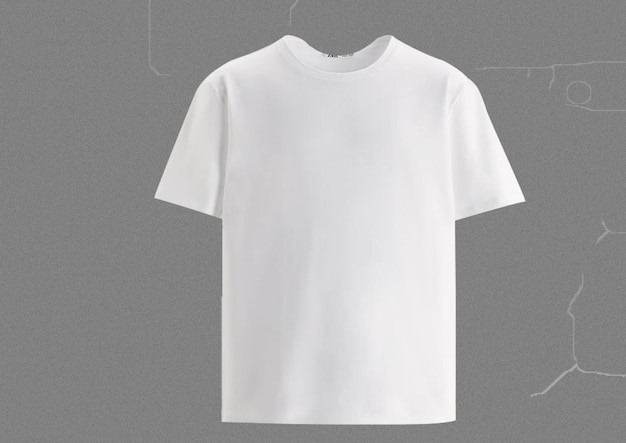 camiseta branca mock up 2023