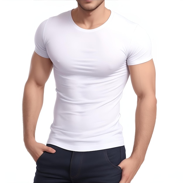 Camiseta delantera para hombres