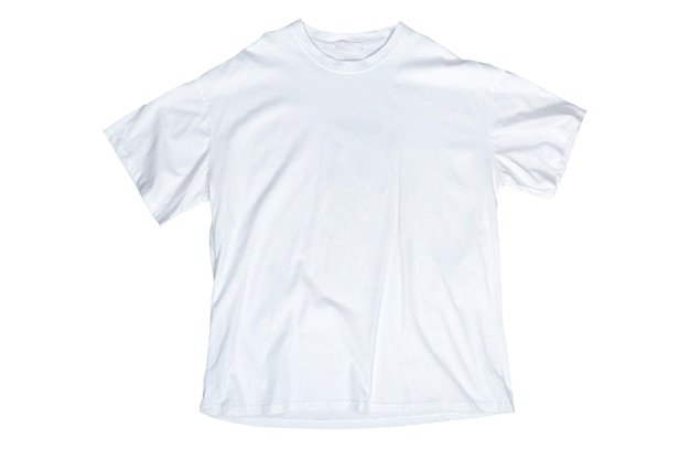 camiseta em um fundo branco