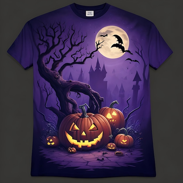 La camiseta de Halloween svg