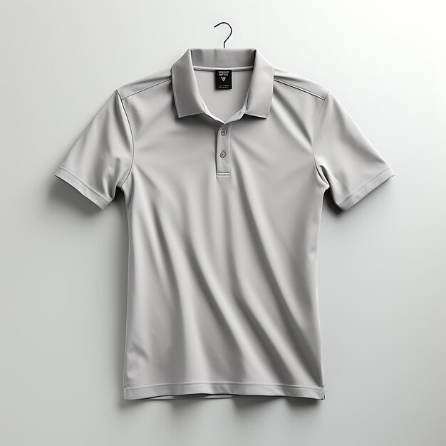 Camiseta polo creativa para hombres con rendimiento tela de mezcla Slim Fit Mo diseños básicos de moda