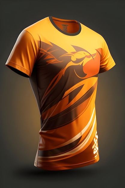 Camiseta realista vectorial