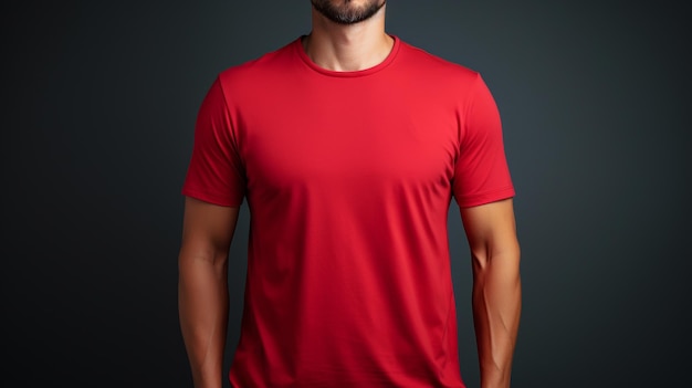 Camiseta_roja_elegante_Marketing