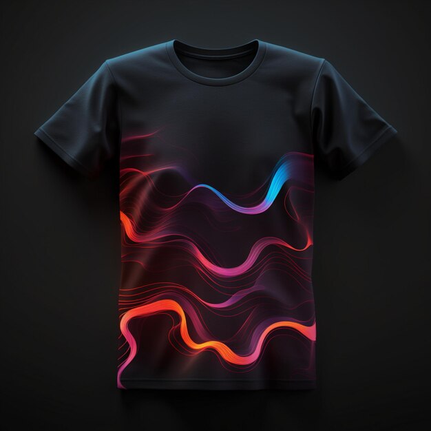 Foto camiseta vectorial