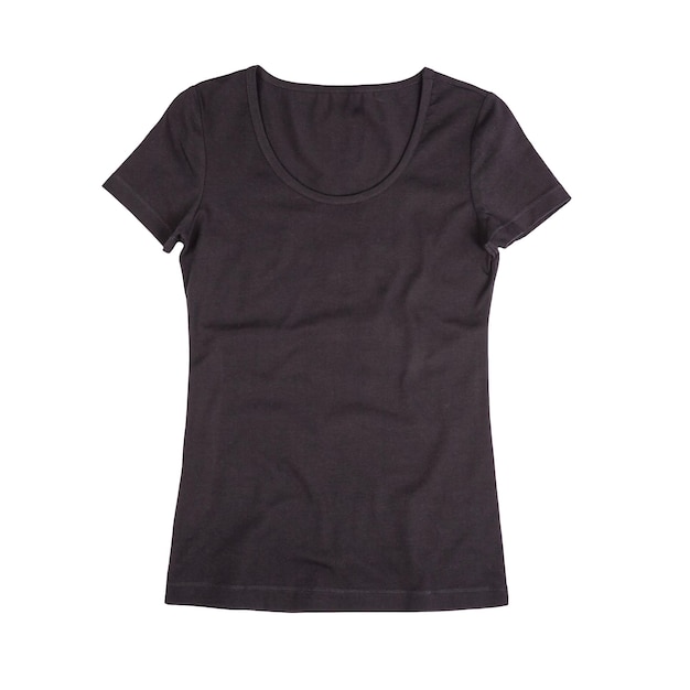 camiseta vetor em fundo branco camiseta clássica com mangas curtas