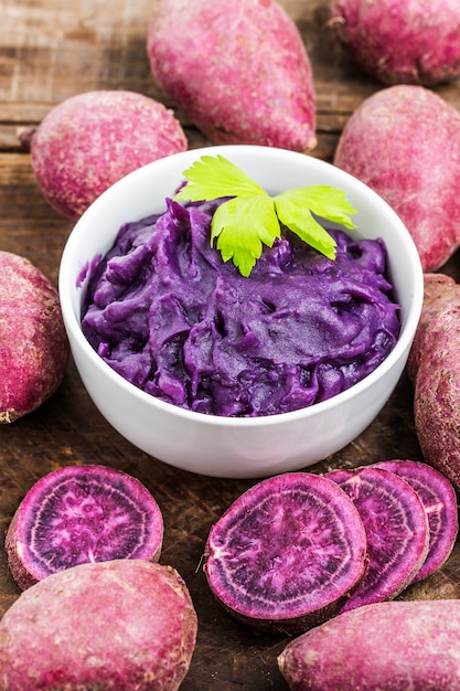 camote morado