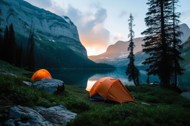 El campamento de las montañas de Wilderness Wonderland